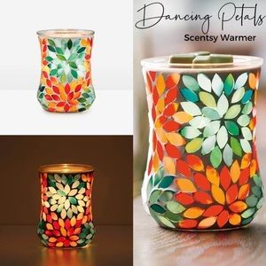 New NIB Scentsy Dancing Petals Full Size Warmer
